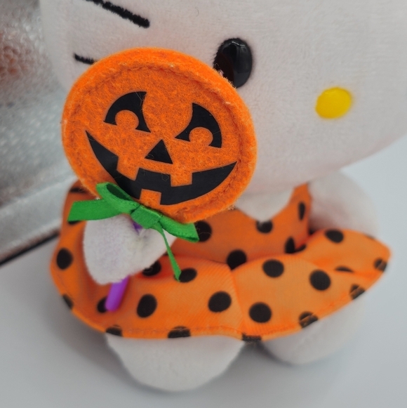 Ty Hello Kitty Halloween Lollipop Plush - Picture 3 of 7